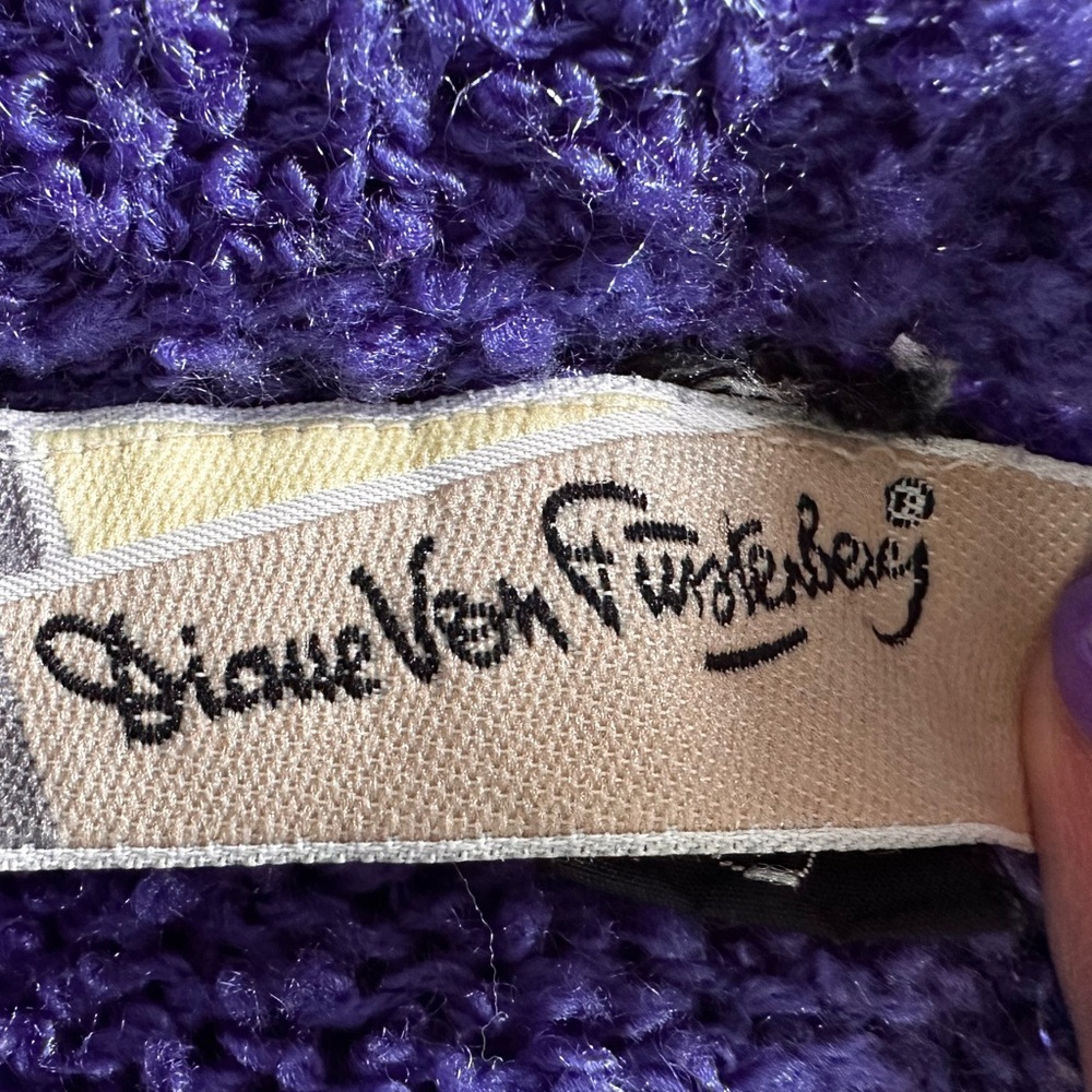 Diane Von Furstenberg Vintage Collared Sweater - Picture 10 of 12